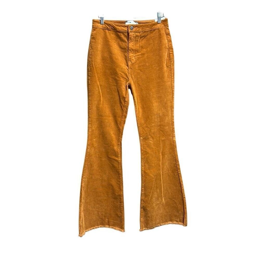 Cello Women’s Carmel High Rise Skinny Flare Corduroy Pants Size 9 NEW